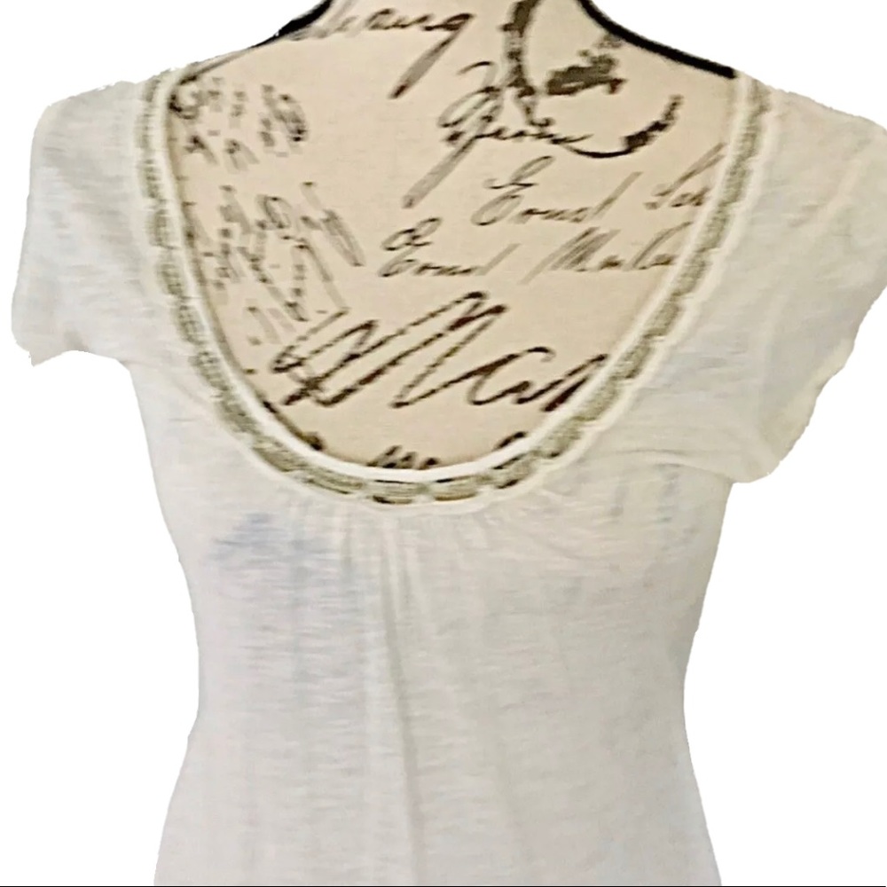 American Eagle 🦅 bling peasant top, tunic